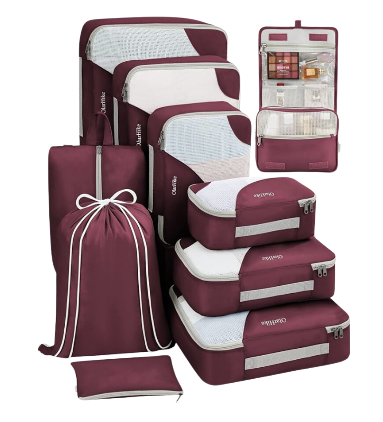 10-Piece Packing Cubes Set